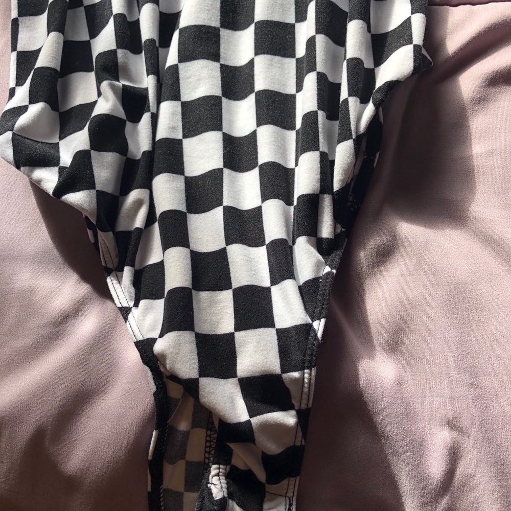 ✨Checkered Body Suit✨